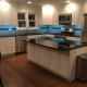 Daltile Absolute Black Polished Granite Countertop in Glenview, Il kitchen remodel