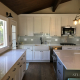 Daltile Chipped Ice Quartz Countertop in Mt Prospect, IL kitchen remodel