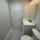 Daltile OQ27 Jasmine White Quartz Countertop in Libertyville, IL bathroom remodel