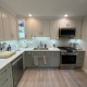 Daltile OQ43 Washington Quartz Countertop in Mt Prospect, IL kitchen remodel