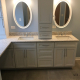 Daltile Riverbank Quartz Countertop in Mundelein, IL bathroom remodel