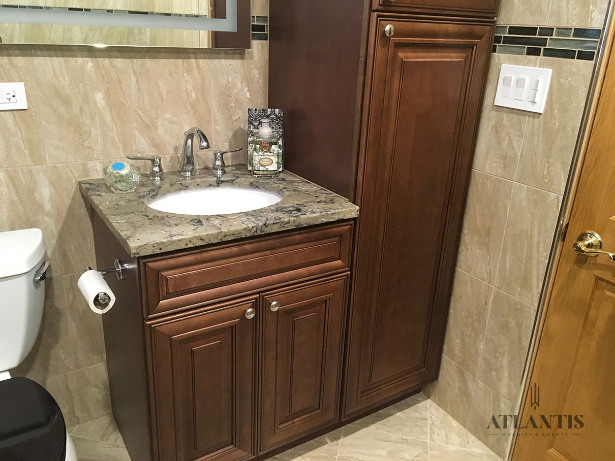 Daltile NQ42 Currant Dusk Quartz Countertop by Atlantis Granite & Quartz