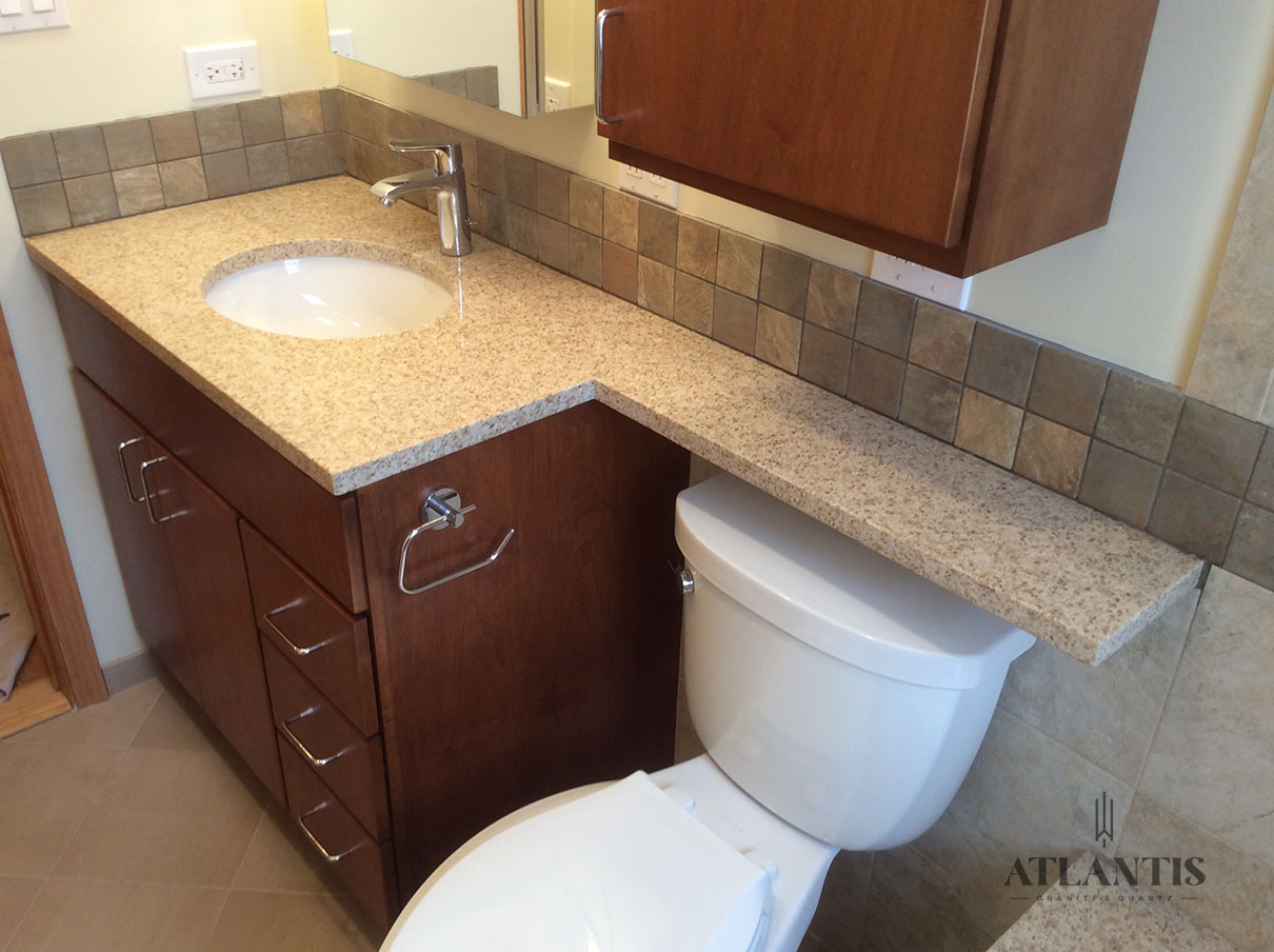 Daltile Pacific Sand Granite Countertop in Niles by Atlantis Granite & Quartz
